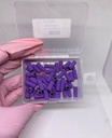 Mini Sand Bands 50 pcs 240 grit(Purple)